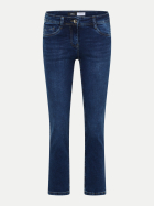 Cecil Straight-Leg Jeans Style Scarlett 10235-mid blue used wash bei Robert Ley