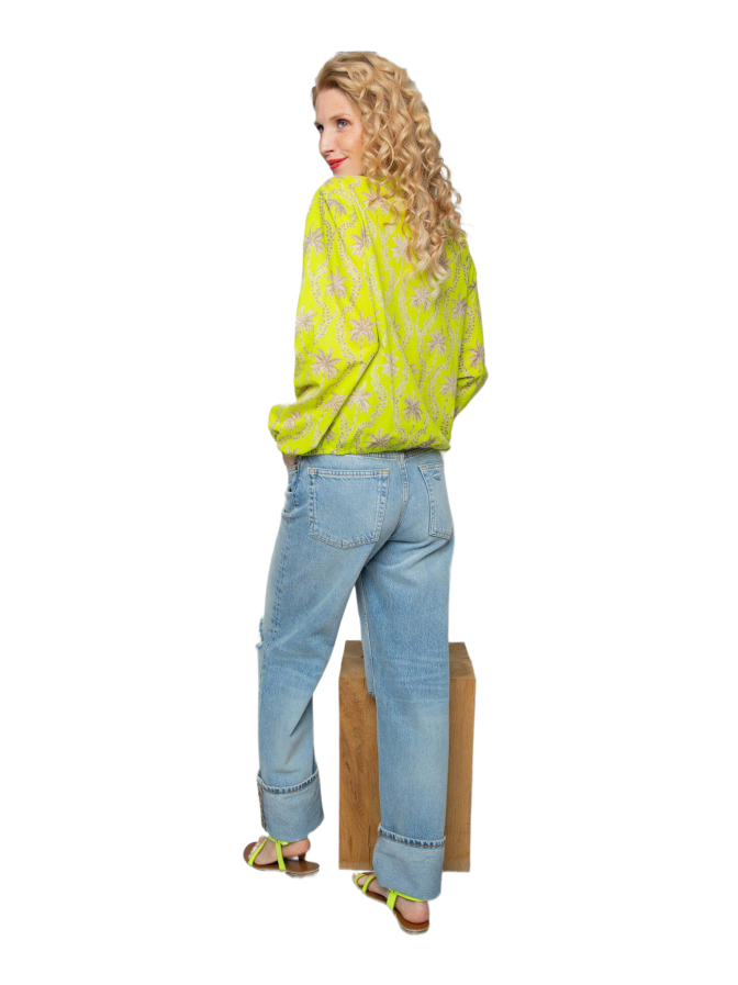 Emily Van Den Bergh Shirtbluse mit Bindeband bei Robert Ley