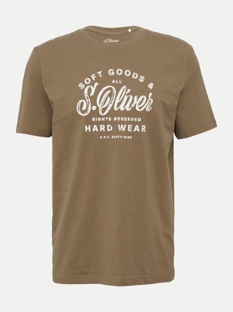 s.Oliver RED LABEL T-Shirt mit Frontprint bei Robert Ley