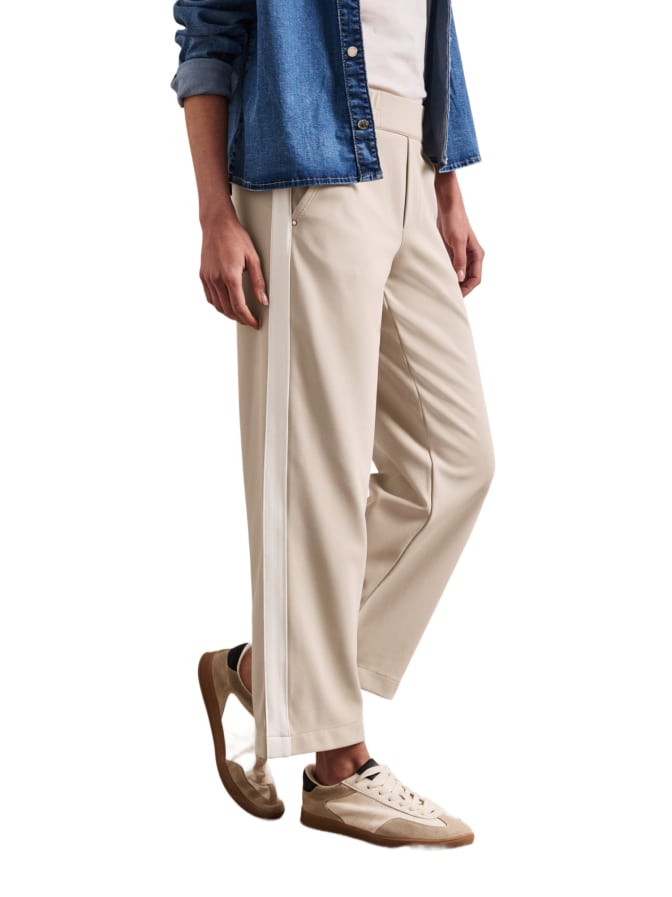 Street One Straight-Leg Hose mit Gallon-Streifen bei Robert Ley