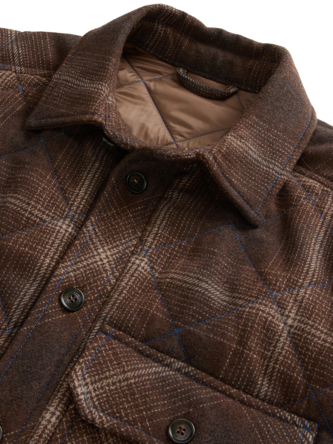 WOOLRICH Stepp-Overshirt Diamond bei Robert Ley