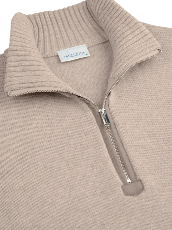 PROFUOMO Strickpullover mit Stehkragen bei Robert Ley