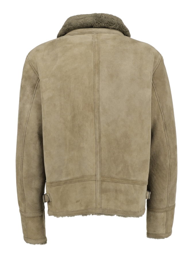 Werner Christ Lammfelljacke bei Robert Ley