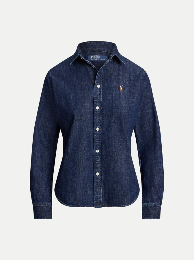 Polo Ralph Lauren Hemdbluse mit Logo-Stickerei bei Robert Ley