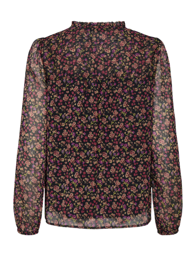 Only Gemusterte Bluse bei Robert Ley