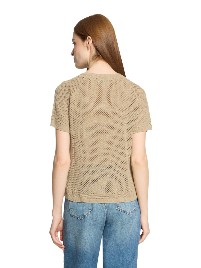 Cartoon Strickpullover mit Ajour-Muster bei Robert Ley