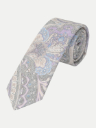 Prince Bowtie Krawatte Paisley 6cm 1300-H-GRAU bei Robert Ley