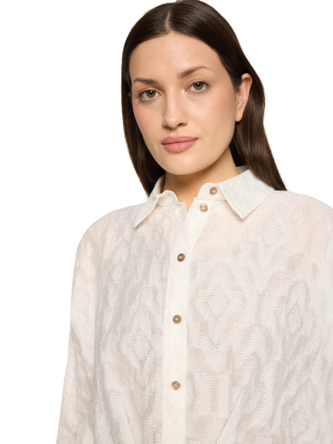 Cartoon Kurzarmbluse mit 3/4 Arm bei Robert Ley