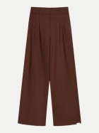 OH APRIL Hose Miri mit weitem Bein 6018-cocoa dust bei Robert Ley