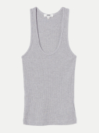 AGOLDE Tanktop Bianca Tank greyheather bei Robert Ley