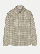 Garcia Langarmhemd Kariert 4115-BEIGE bei Robert Ley
