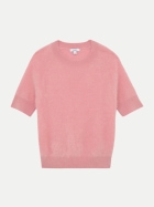 Reiss Kurzarm-Kaschmirpullover Julia pink bei Robert Ley
