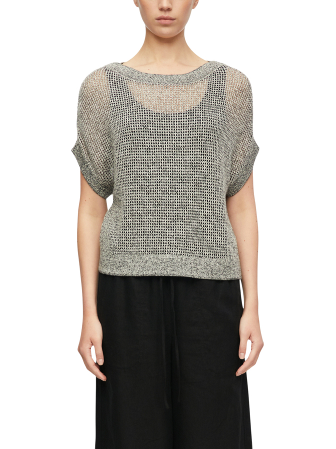 Comma Pullover aus Ajourstrick bei Robert Ley
