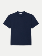 Lacoste T-Shirt aus Petit Piqué mit Pima-Baumwolle 166-navy bei Robert Ley