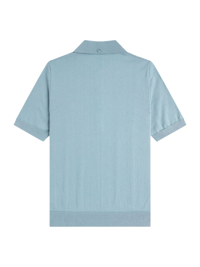 FRED PERRY Strickpolo mit Zopfmuster bei Robert Ley