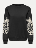 JDY Sweatshirt JDYMESA 177911001-Black/Black lace bei Robert Ley