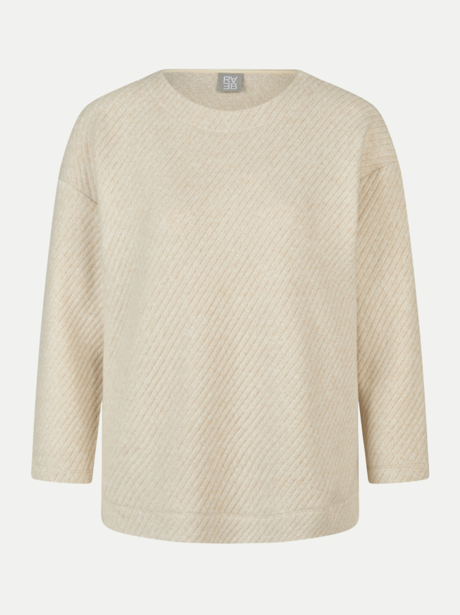 Rabe Moden Pullover mit diagonalem Strick bei Robert Ley
