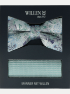 Willen Fliege + Einstecktuch Set 940-mint bei Robert Ley