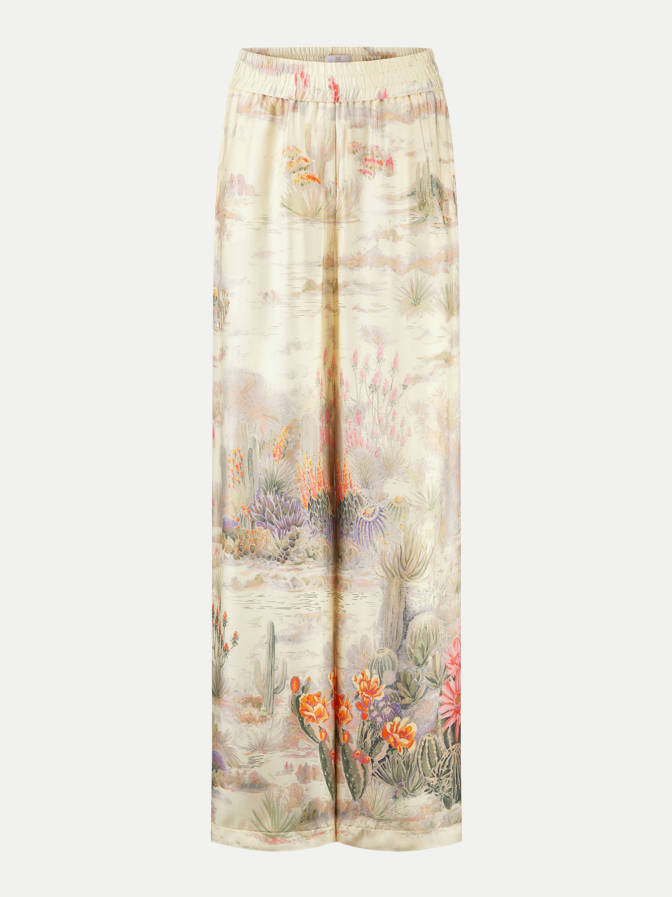 Riani Wide-Leg Marlenehose in Satin-Qualität bei Robert Ley