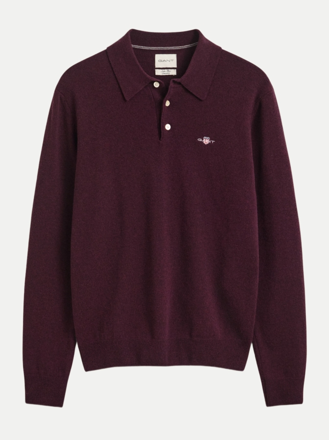 Gant Polopullover aus Lambswool bei Robert Ley