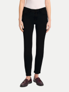 Adriano Goldschmied Slim-Fit Jeans Prima Ankle Cigarette satorated black bei Robert Ley
