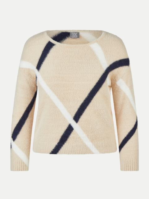 Rabe Moden Strickpullover mit Streifenmuster bei Robert Ley