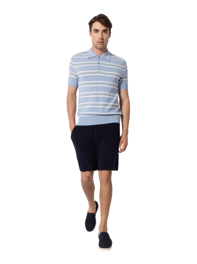 FTC Cashmere Strickpolo mit Kaschmiranteil bei Robert Ley