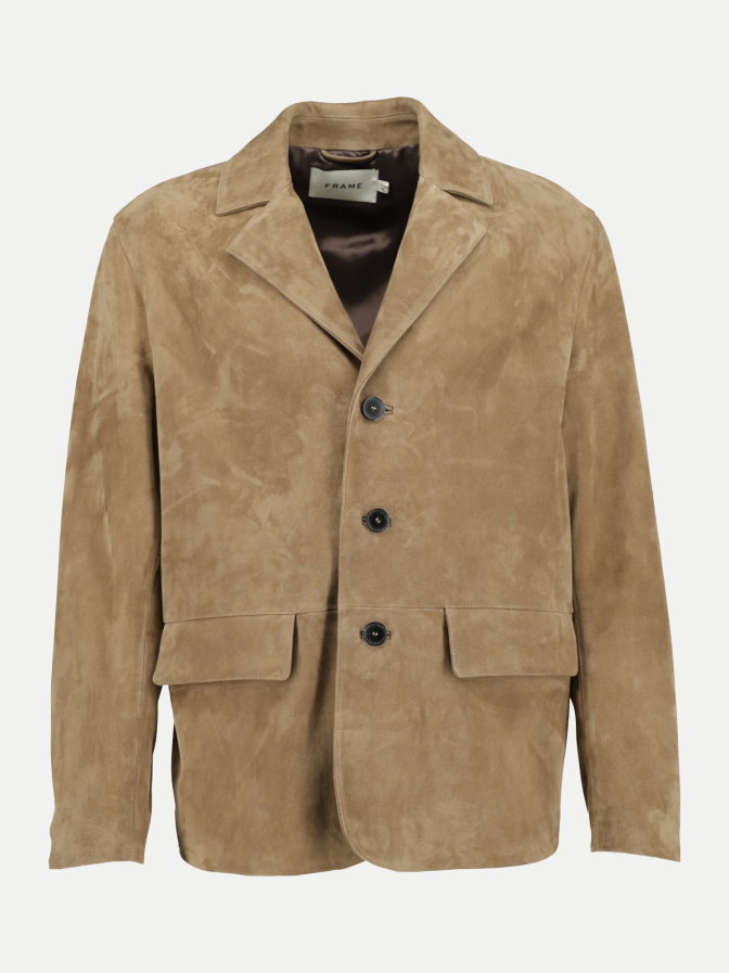 FRAME Leder-Blazer im 70er Stil bei Robert Ley