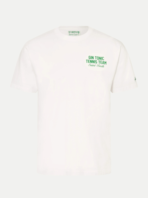 MC2 Saint Barth T-Shirt mit Tennis Backprint bei Robert Ley