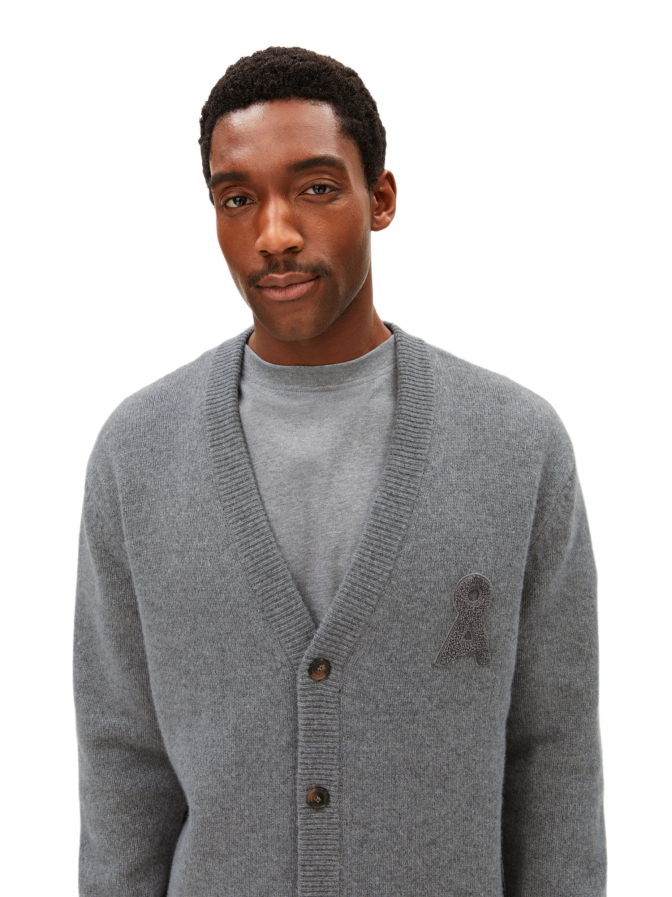 ARMEDANGELS Strickjacke aus Wolle mit Å-Logo bei Robert Ley