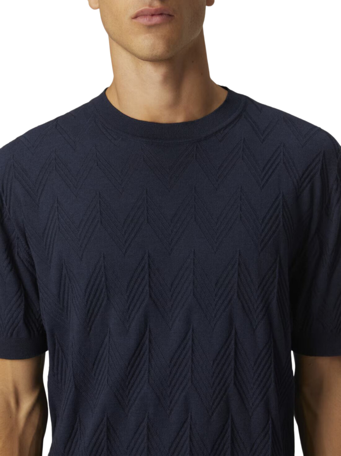 MISSONI T-Shirt aus Baumwoll-Seide-Mix bei Robert Ley