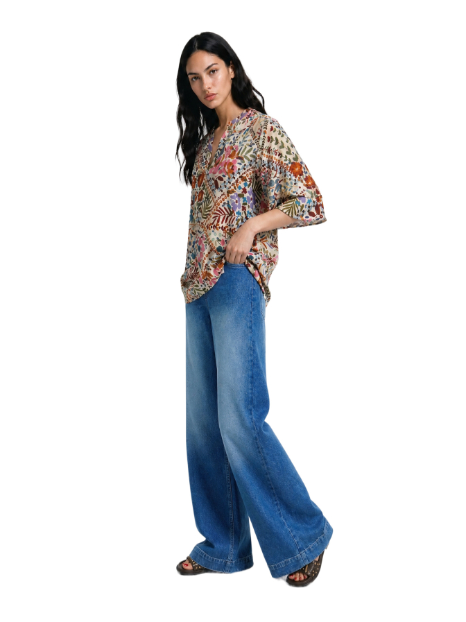 Smith & Soul Bluse mit Rüschenkragen bei Robert Ley