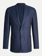 Windsor Men Leinen-Sakko Giro 430-Bright Blue 430 bei Robert Ley