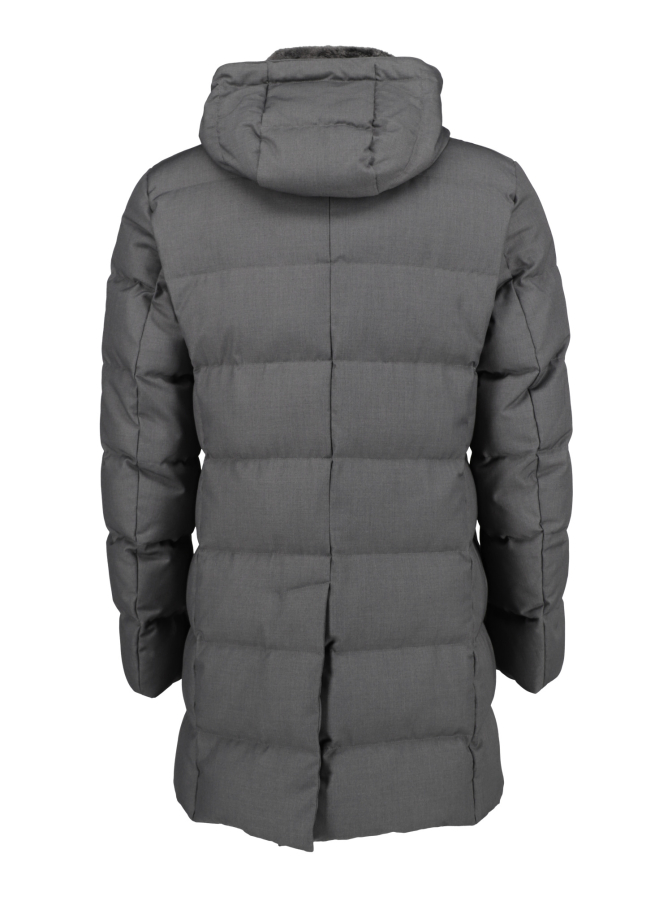 Gimo's Daunenmantel in Techno-Flanell bei Robert Ley