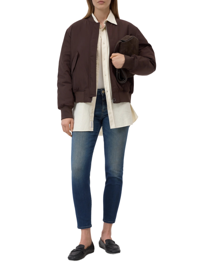 Closed Regular-Fit Bomberjacke bei Robert Ley