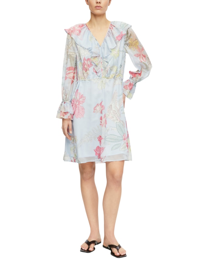 Comma Kurzkleid mit Blumenmuster bei Robert Ley