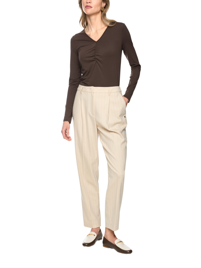 Marc Cain Langarmshirt mit Raffung bei Robert Ley