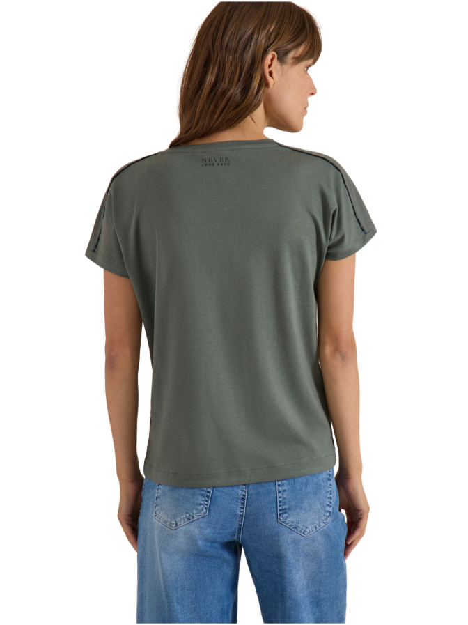 Cecil T-Shirt mit Leo-Details bei Robert Ley