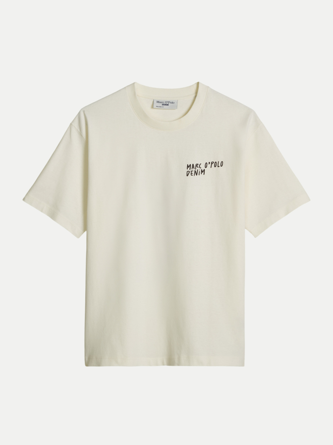 Marc O'Polo DENIM T-Shirt, SSL, F+B Print, Relaxed Fi bei Robert Ley