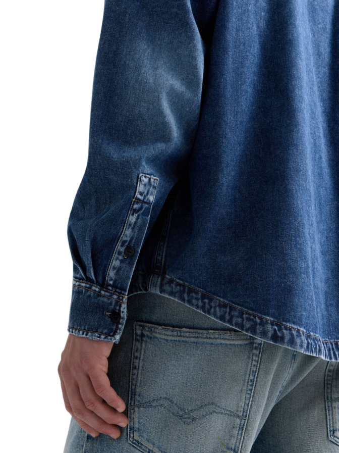 Replay Overshirt mit Used-Details bei Robert Ley