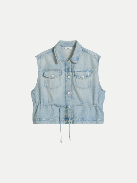 Marc O'Polo DENIM Jeansweste  mit Taillen-Tunnelzug bei Robert Ley