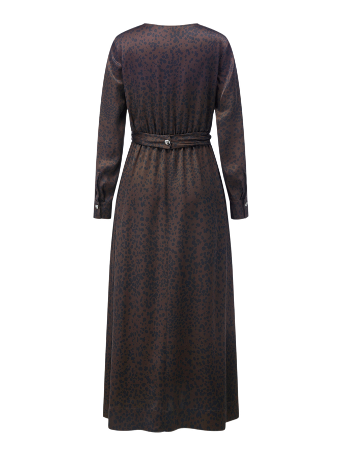 Riani Kleid mit gepunktetem Muster bei Robert Ley