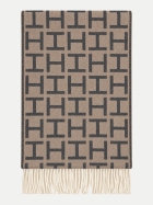 Dante Schal mit grafischem Monogramm-Muster 3 bei Robert Ley