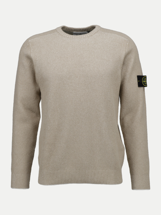 STONE ISLAND Strickpullover mit Logo-Badge bei Robert Ley