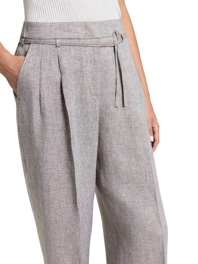 Peserico Palazzo-Hose aus Leinen bei Robert Ley