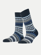 Falke Socken Fair Isle 6120-marine bei Robert Ley