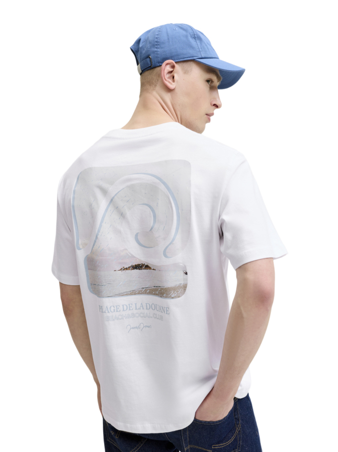 Jack & Jones T-Shirt mit großem Rückenprint bei Robert Ley