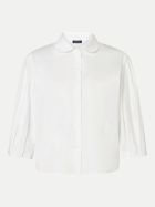 Joop! Bluse mit Bubikragen Biana 100-White 100 bei Robert Ley