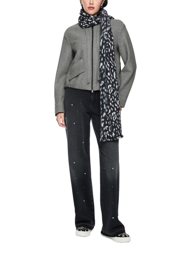 Marc Cain Schurwolljacke mit Stehkragen bei Robert Ley