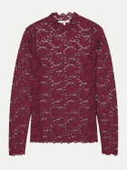 Garcia Langarmshirt aus Spitze 4081-RED bei Robert Ley